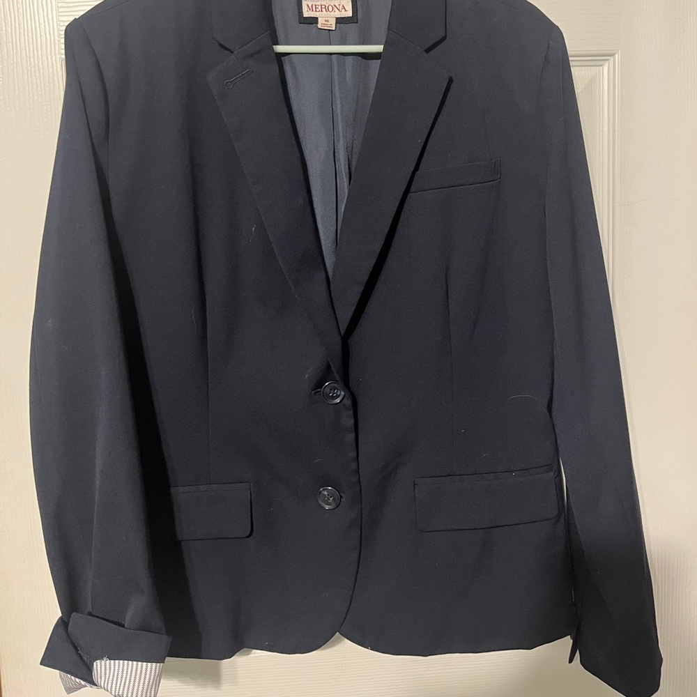 Navy blue blazer